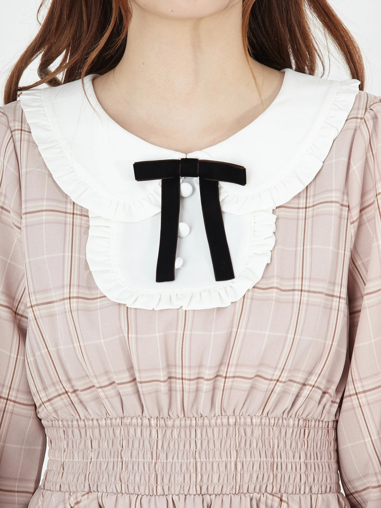 ボンポワン　チェックワンピース　3a 楽天市場】bonpoint ボンポワン BEBE ベビー 女の子 ドレス