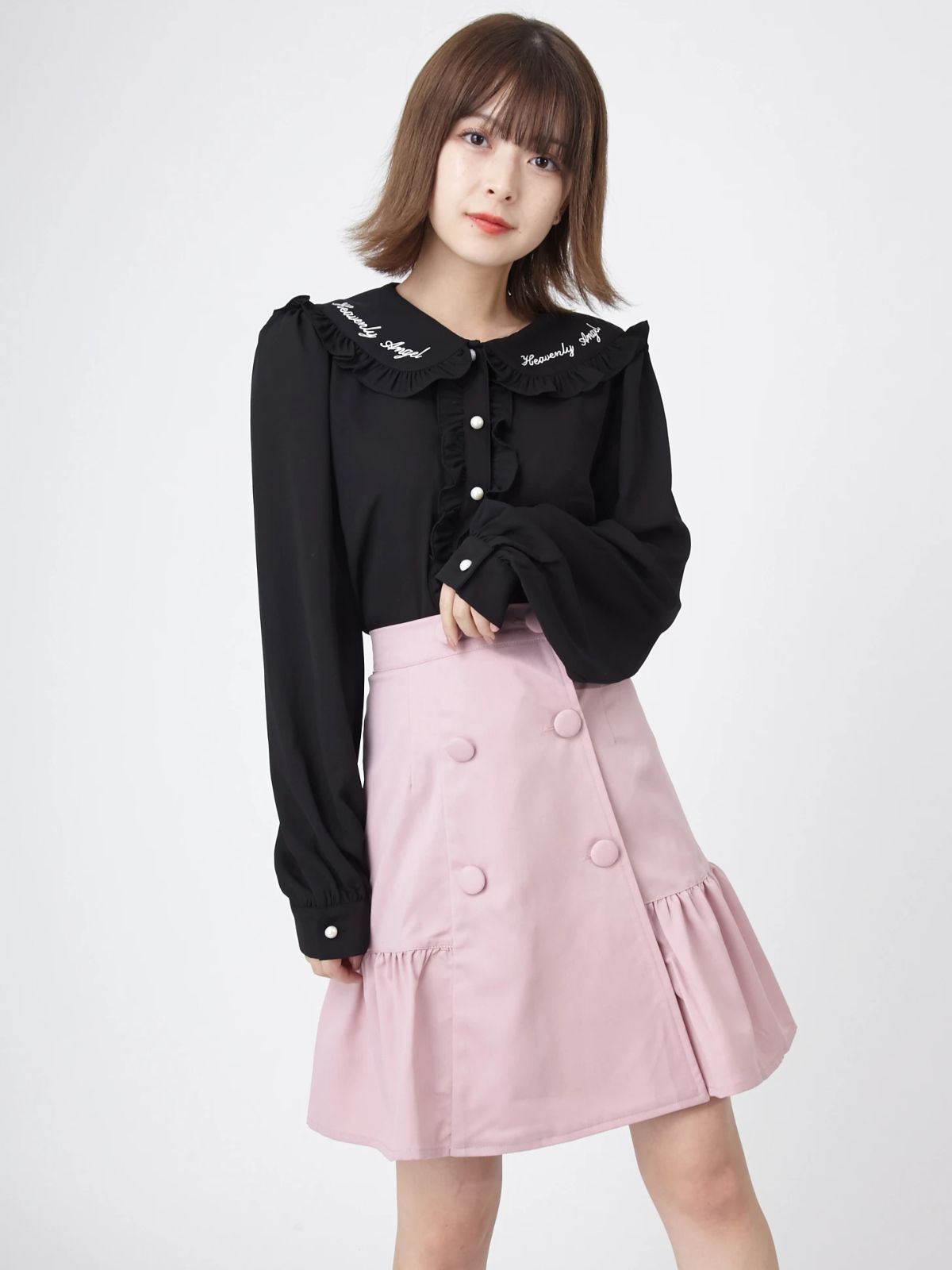 裾切り替えスカート - Ank Rouge(アンクルージュ)のスカート