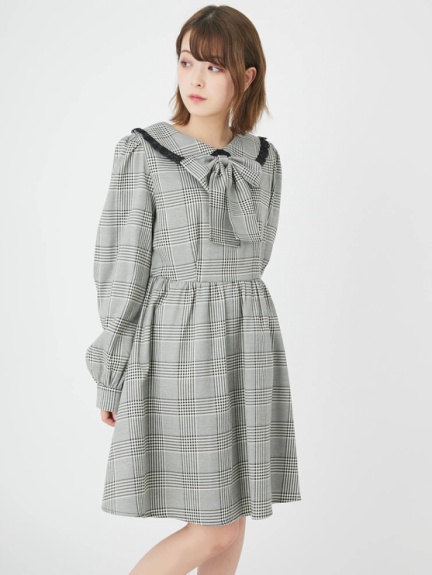 リボンチェックワンピース Ank Rouge アンクルージュ のワンピース ファッション通販 Ailand アイランド リボンチェックワンピース Ank Rouge アンクルージュ のワンピース ファッション通販 Ailand アイランド