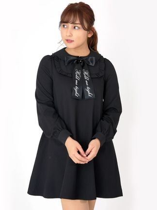 ロゴリボンワンピース - Ank Rouge(アンクルージュ)のワンピース