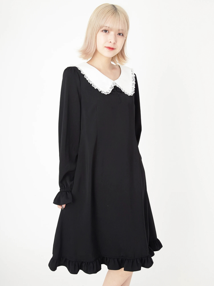 クロスワンポイントワンピース - Ank Rouge(アンクルージュ)の