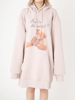 テディベアプリントBigパーカー