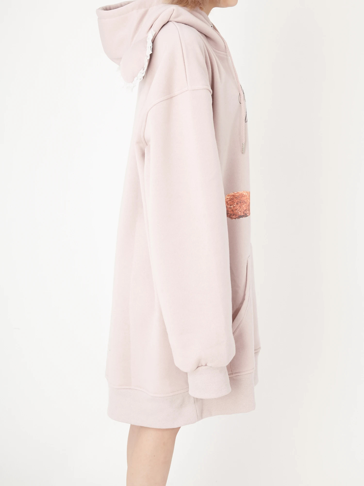 テディベアプリントBigパーカー - Ank Rouge(アンクルージュ)のパーカ