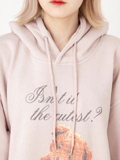 テディベアプリントBigパーカー