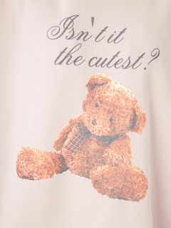 テディベアプリントBigパーカー