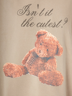 テディベアプリントBigパーカー