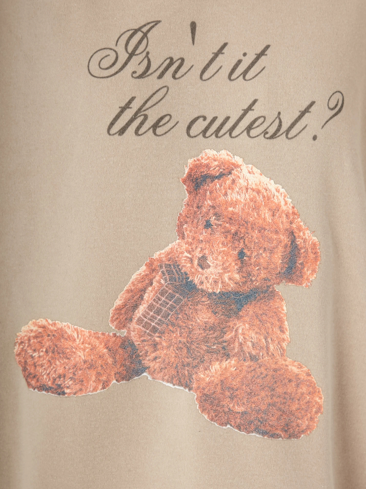 テディベアプリントBigパーカー - Ank Rouge(アンクルージュ)のパーカ