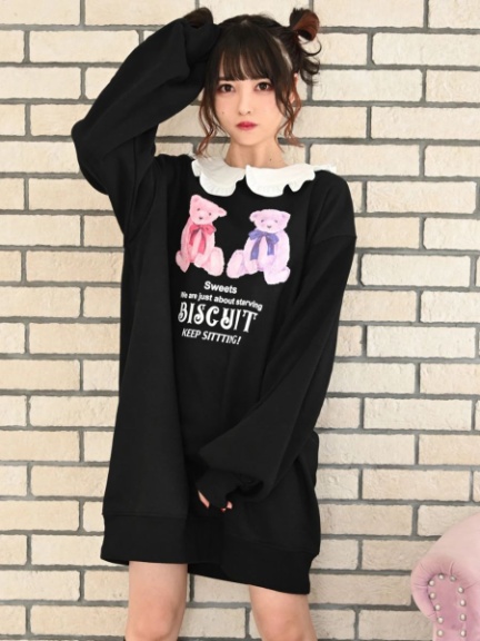 パステルbearプルオーバー Ank Rouge アンクルージュ のtシャツ カットソー ファッション通販 Ailand アイランド