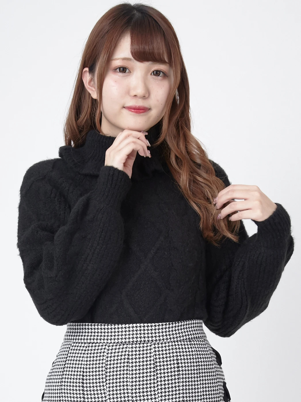 美品✨バーバリーブルーレーベル アンゴラ混 リブ×ケーブル ニットy2k