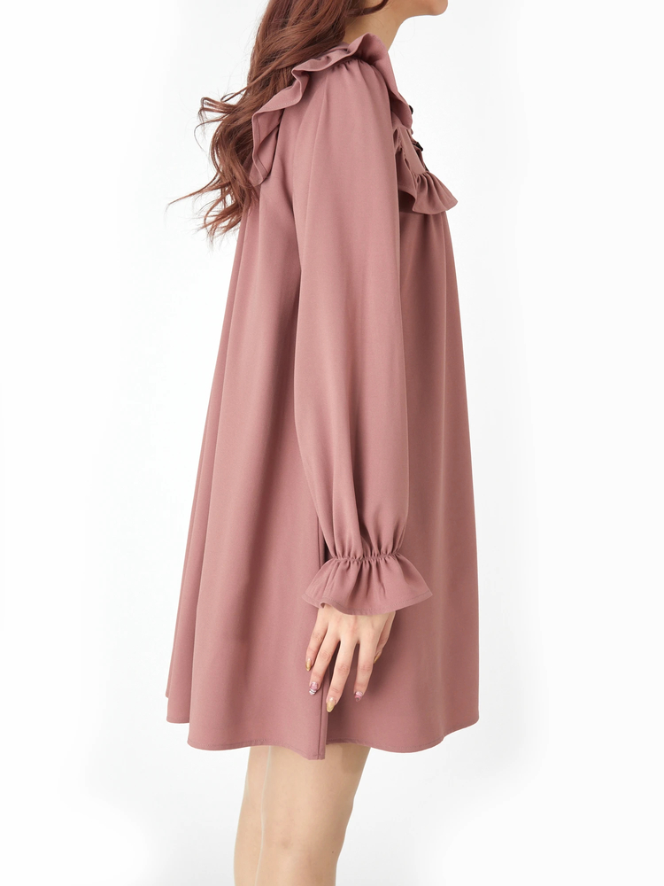 ヨークリボンAラインOP - Ank Rouge(アンクルージュ)の