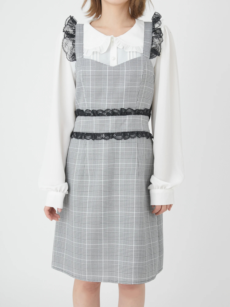 インゲボルグDuveticaコラボジャンパースカート新品　アリスグレー様 Dickies】ツイルフレアジャンパースカート[品番：NICW0006096]｜NICOLE