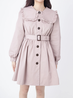 スクエアカラードーリートレンチ