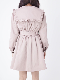 スクエアカラードーリートレンチ