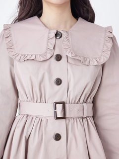 スクエアカラードーリートレンチ