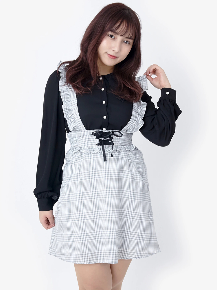スピンドルサススカート - Ank Rouge(アンクルージュ)のスカート