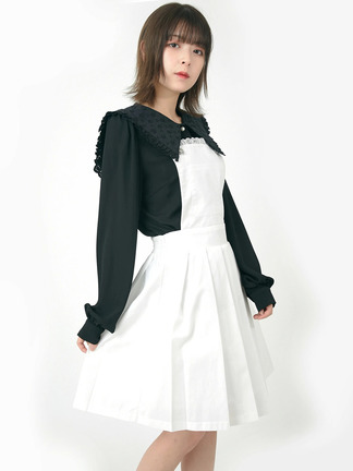 eluさん エンブロイダリーロングサロペットOP - Ank Rouge(アン