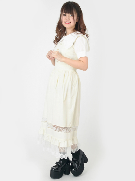VintageLikeジャンスカ(オフホワイト)
