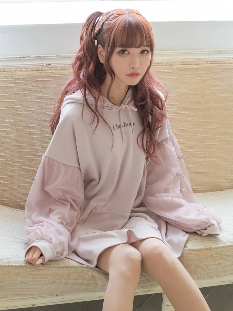 メニーリボン袖チュールカットop Ank Rouge アンクルージュ のワンピース ファッション通販 Ailand アイランド メニーリボン袖チュールカットop Ank Rouge アンクルージュ のワンピース ファッション通販 Ailand アイランド
