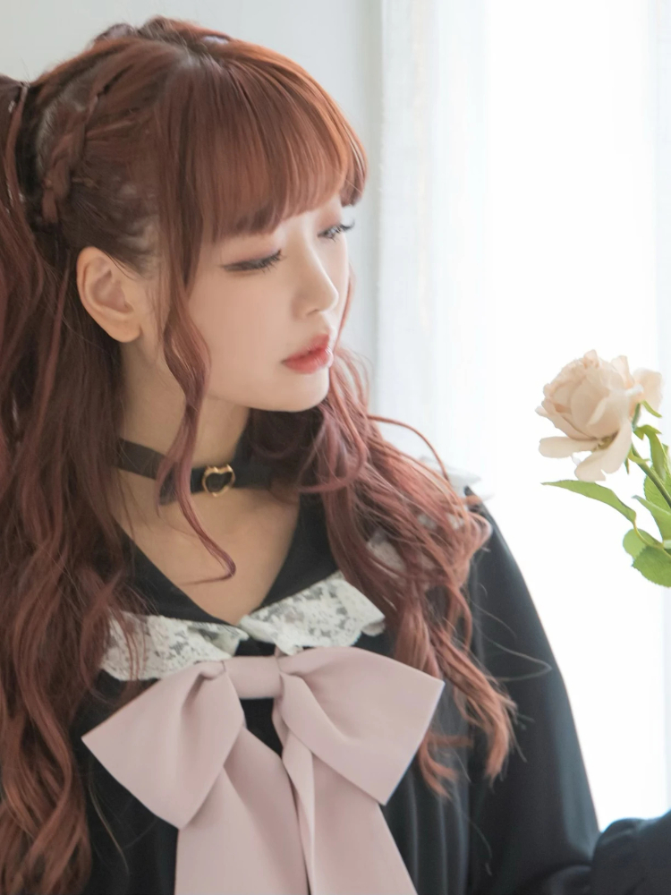 ハートリボンチョーカー - Ank Rouge(アンクルージュ)のネックレス