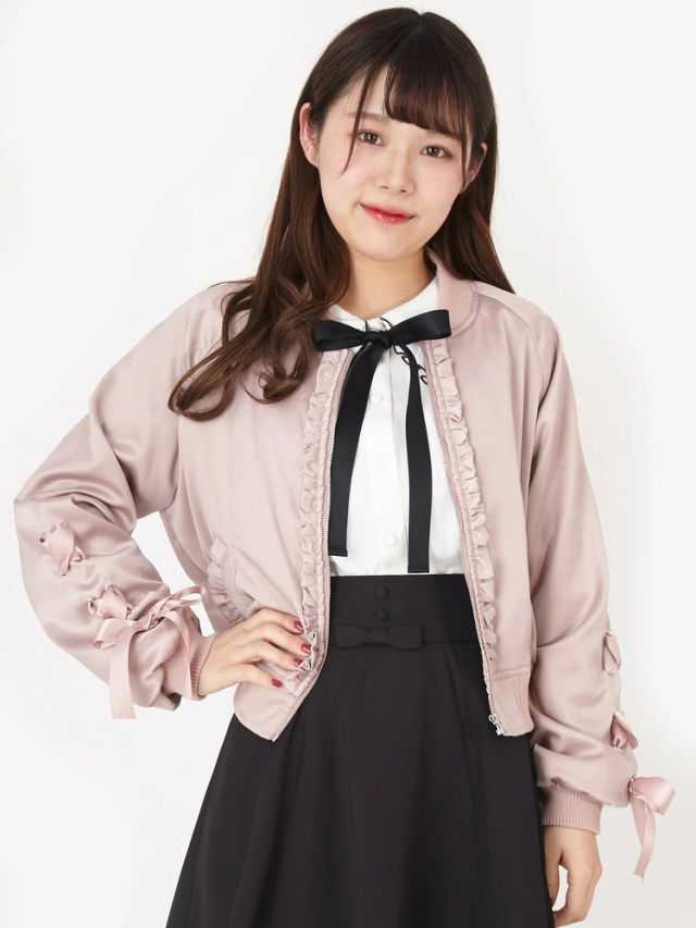 袖スピンドルコンパクトブルゾン - Ank Rouge(アンクルージュ)の  