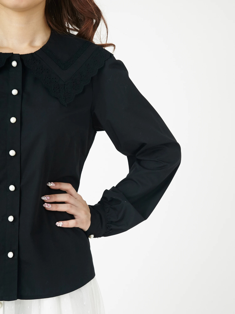 セーラー襟ブラウス | 衣料 | axes femme online shop