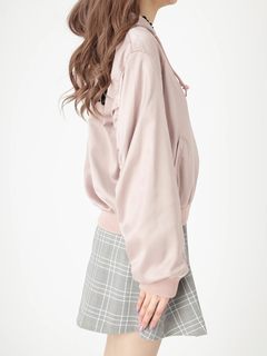 BACKスピンドルフード付きブルゾン