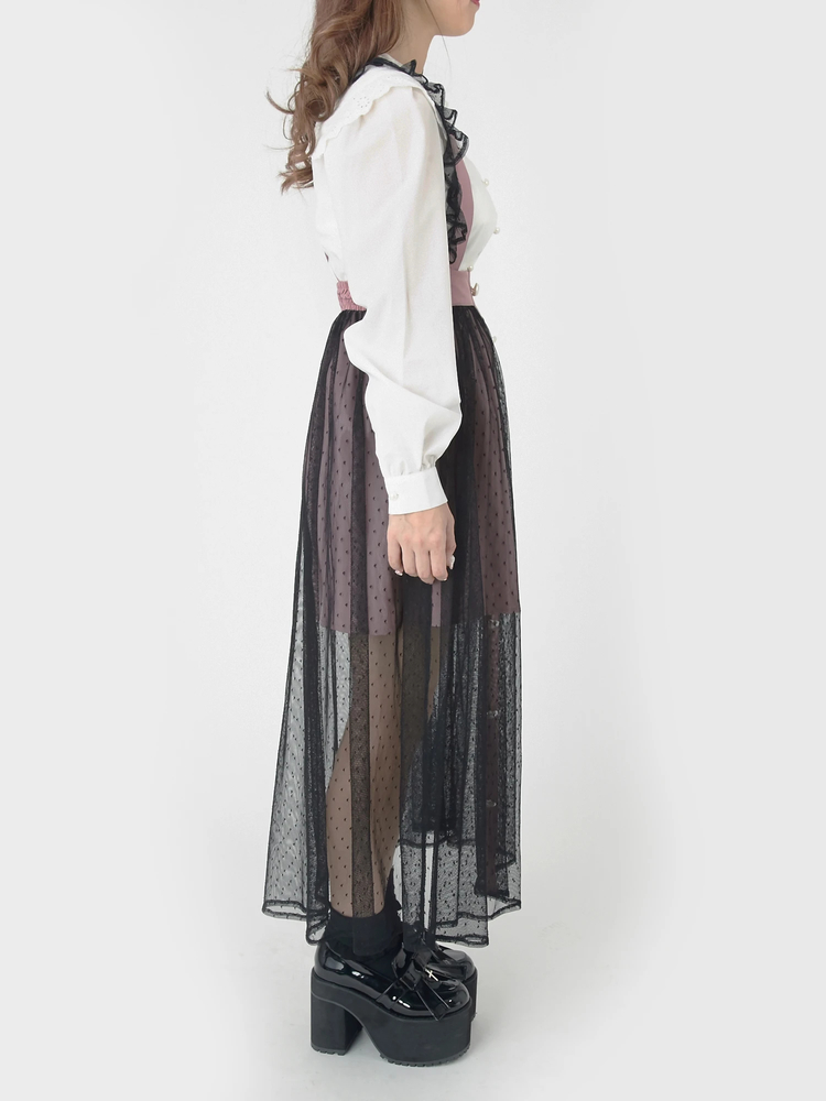 あきさん専用24h限定⭐︎lounge dress チュールスカート 楽天市場】ドッキングスカート ロングスカート フレアスカート