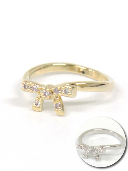 Petit Ribbon Ring(シルバー)