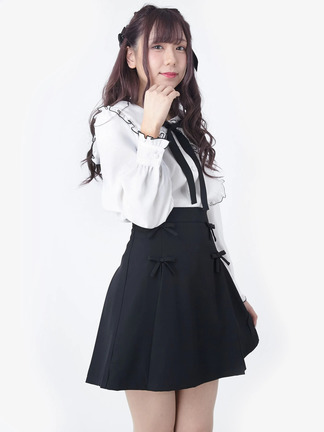 ダブルリボンタックSK - Ank Rouge(アンクルージュ)のスカート