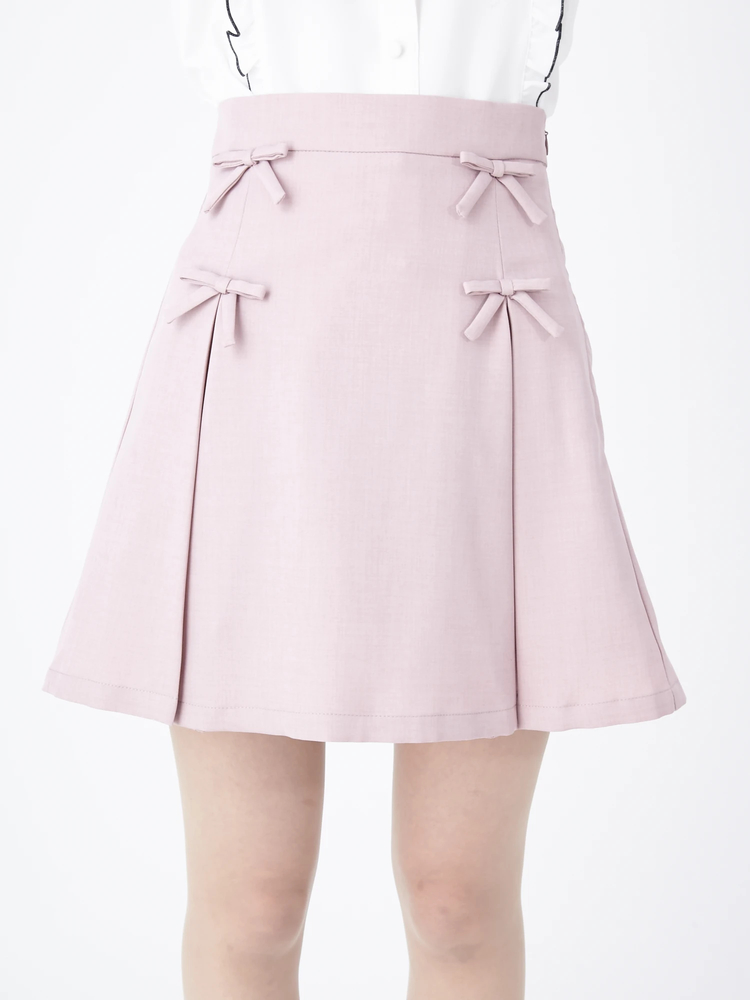 アンドエルシー　&ellecy ビッグリボンスカート　新品同様 ＆ellecy (アンドエルシー) ビッグリボンスカート - メルカリ