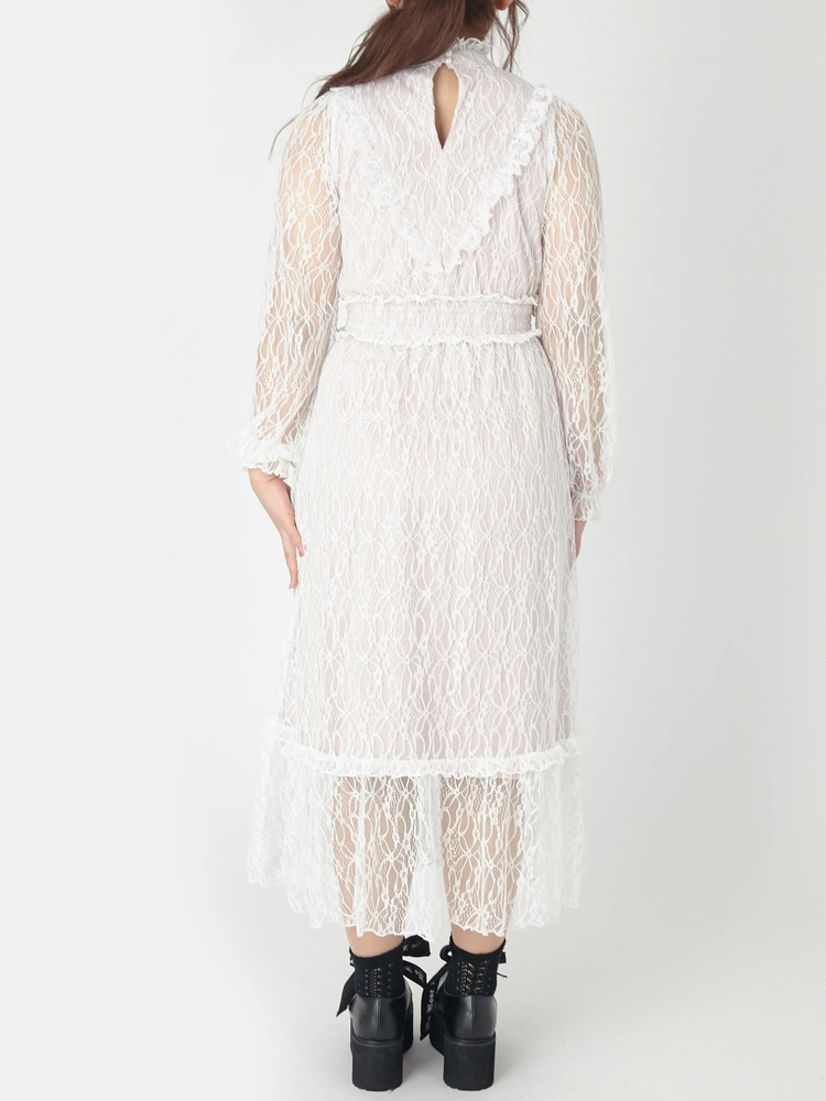 Vintageレースワンピース - Ank Rouge(アンクルージュ)のマキシワンピ