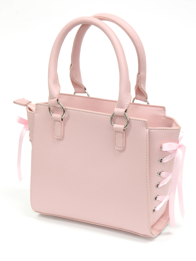 新品未使用未開封⭐配色ピンクサッシュベルト キラキラ合皮BAG - Ank Rouge(アンクルージュ)のショルダー