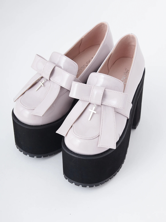 クロスチャーム厚底ローファー - Ank Rouge(アンクルージュ)の