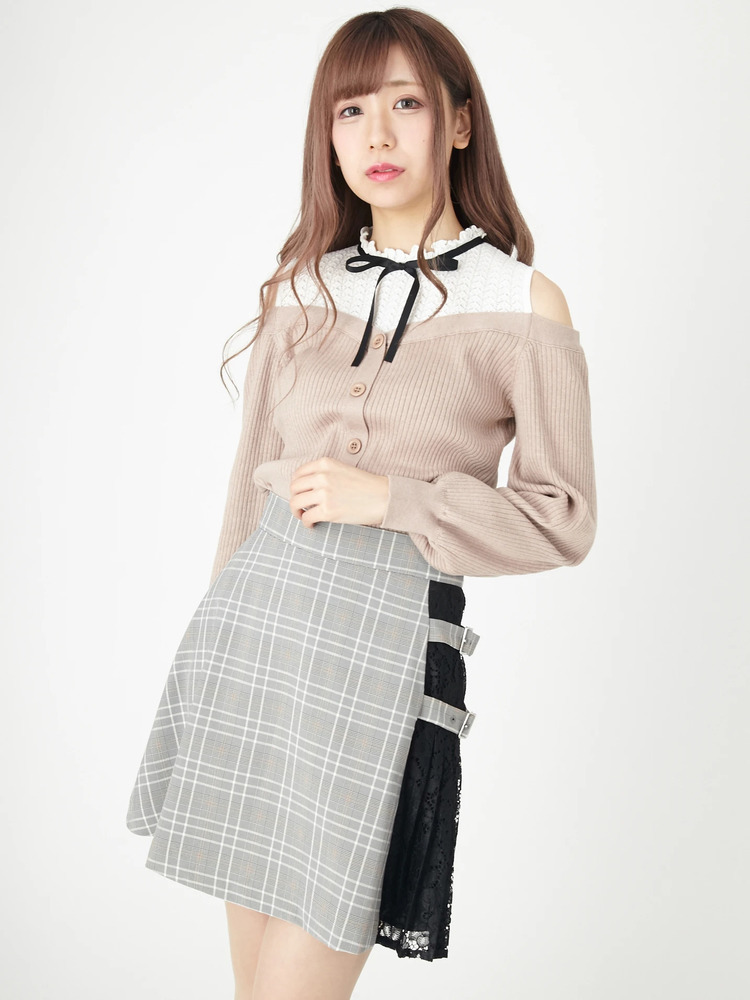 【ありんこ】★美品★アンタイトル　軽快レディース 切替スカート UNTITLED (Women)のスカート | レディース | 三越伊勢丹オンライン