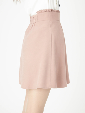 bordersatbalcony サイドフリルスカート パールボタンサイドフリルスカート - Ank Rouge(アンクルージュ