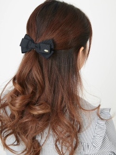 グログランリボンバレッタ Ank Rouge アンクルージュ のヘッドアクセ ファッション通販 Ailand アイランド