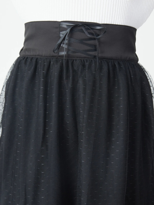 チュールレイヤードスカート - Ank Rouge(アンクルージュ)のスカート  