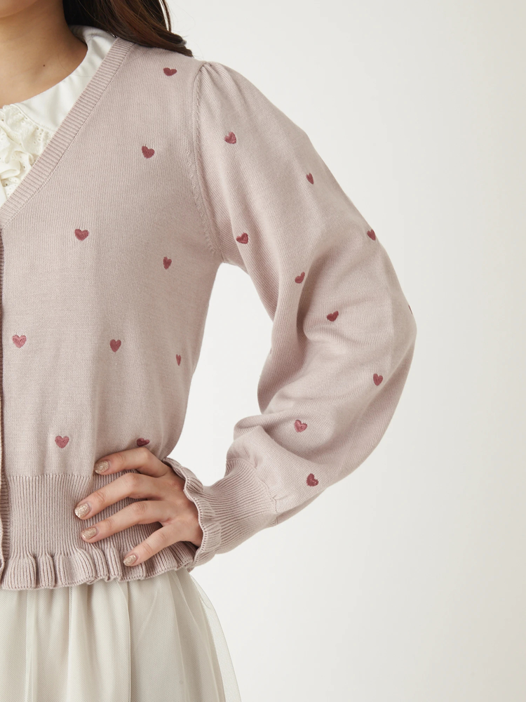 アイボリー カーディガン and myera カーディガン and myera アランニット