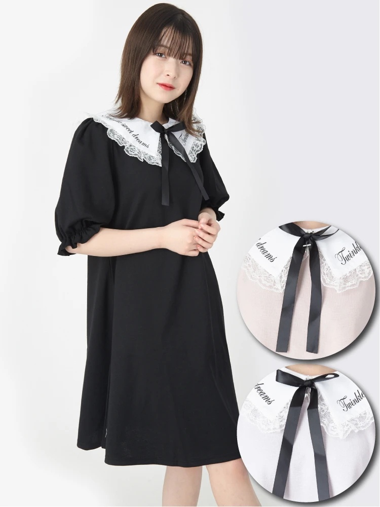 衿プリントカットワンピース Ank Rouge アンクルージュ のワンピース ファッション通販 Ailand アイランド