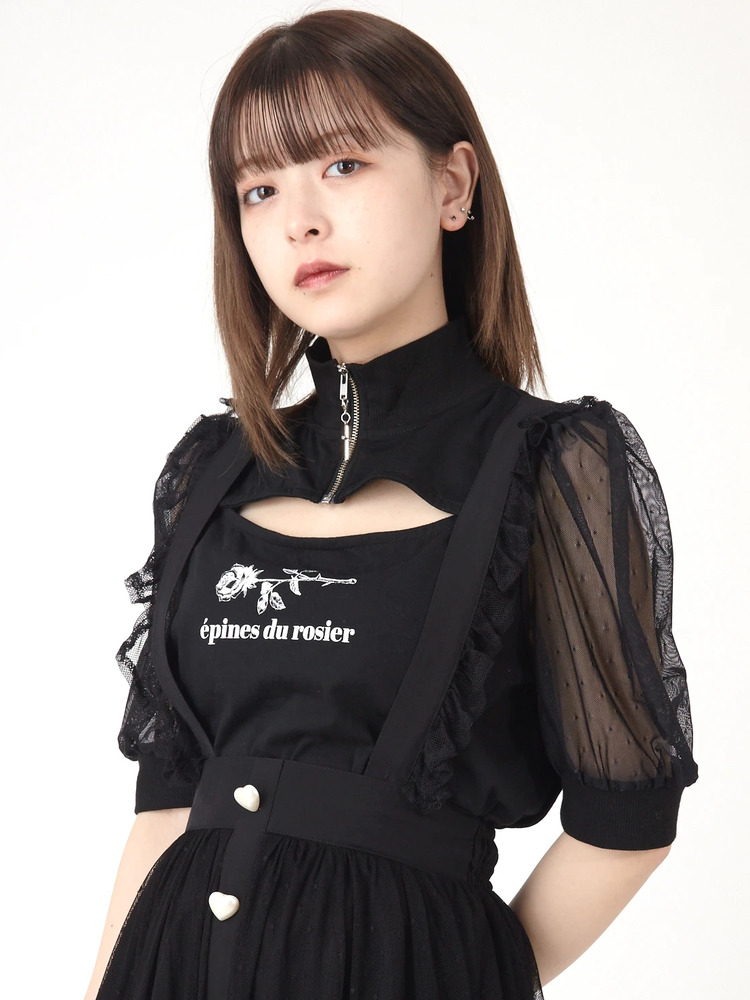 ローズPt TOPS - Ank Rouge(アンクルージュ)のTシャツ・カットソー 