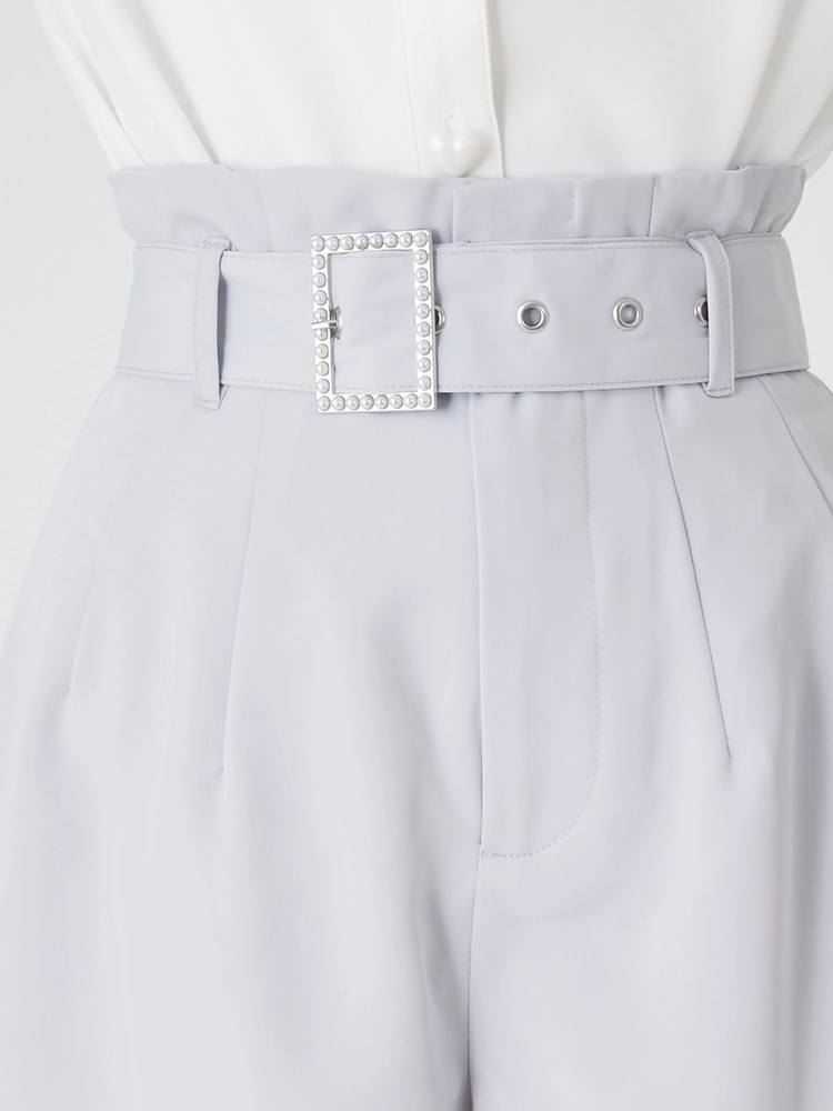 YAECA (ヤエカ) WRITE CULOTTES LINEN / ライトキュロットリネン