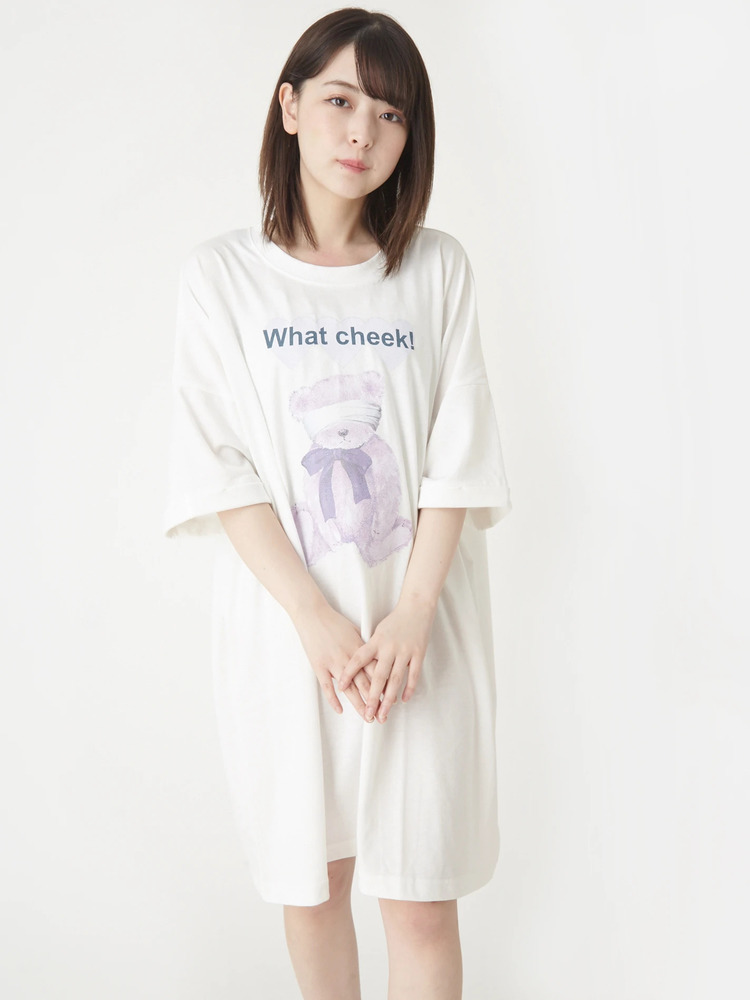 BearプリントBigTe - Ank Rouge(アンクルージュ)のTシャツ・カットソー