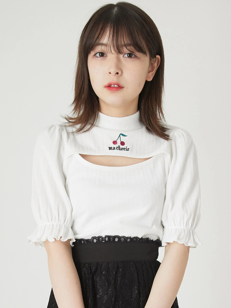 トップス anko AZUL BY MOUSSY | ランダムリブハイネックニットトップス (ニット