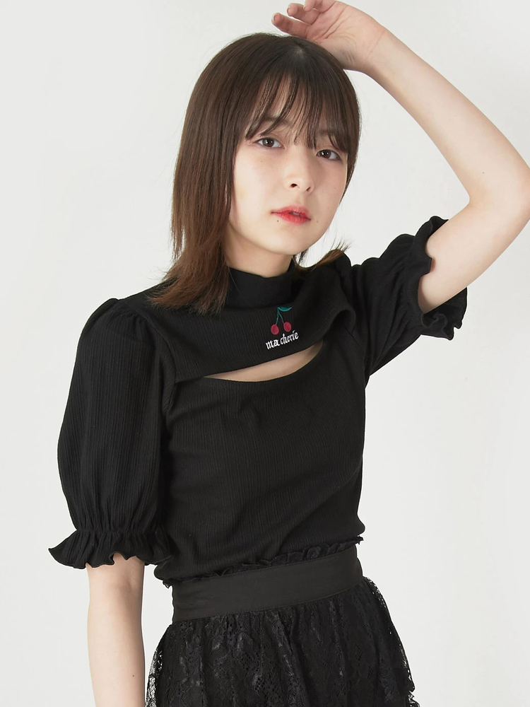 フロントあきトップス - Ank Rouge(アンクルージュ)のTシャツ