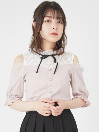 【美品】２３区　アイレットテレコ 　セットアップ 好評につき新色追加】アイレットジャージー カットソー / 23区