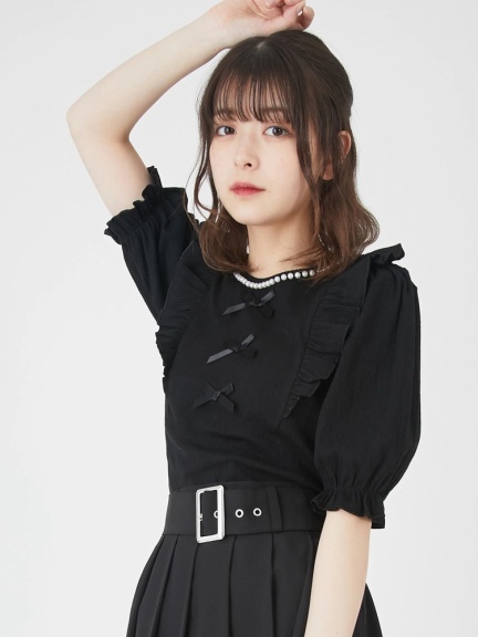 プチリボンテレコtops Ank Rouge アンクルージュ のtシャツ カットソー ファッション通販 Ailand アイランド