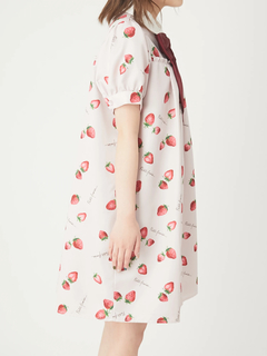 FancyStrawberryシャツOP