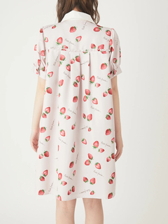 FancyStrawberryシャツOP