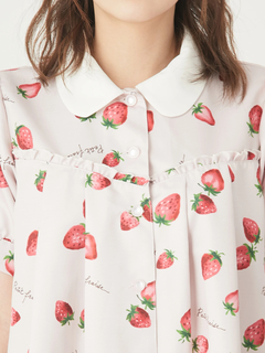 FancyStrawberryシャツOP