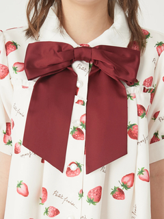 FancyStrawberryシャツOP